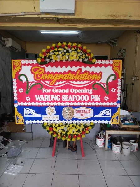 Papan Bunga Ucapan Selamat Mangunsari Sidomukti