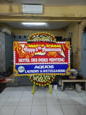 Papan Bunga di Mangunsari Sidomukti